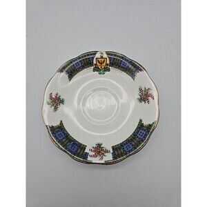 Royal Standard Bonnie Scotland Clan Macdonald Saucer Only